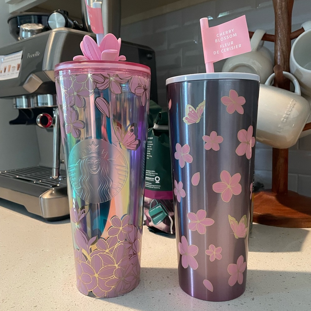 Starbucks Cherry Blossom Tumblers